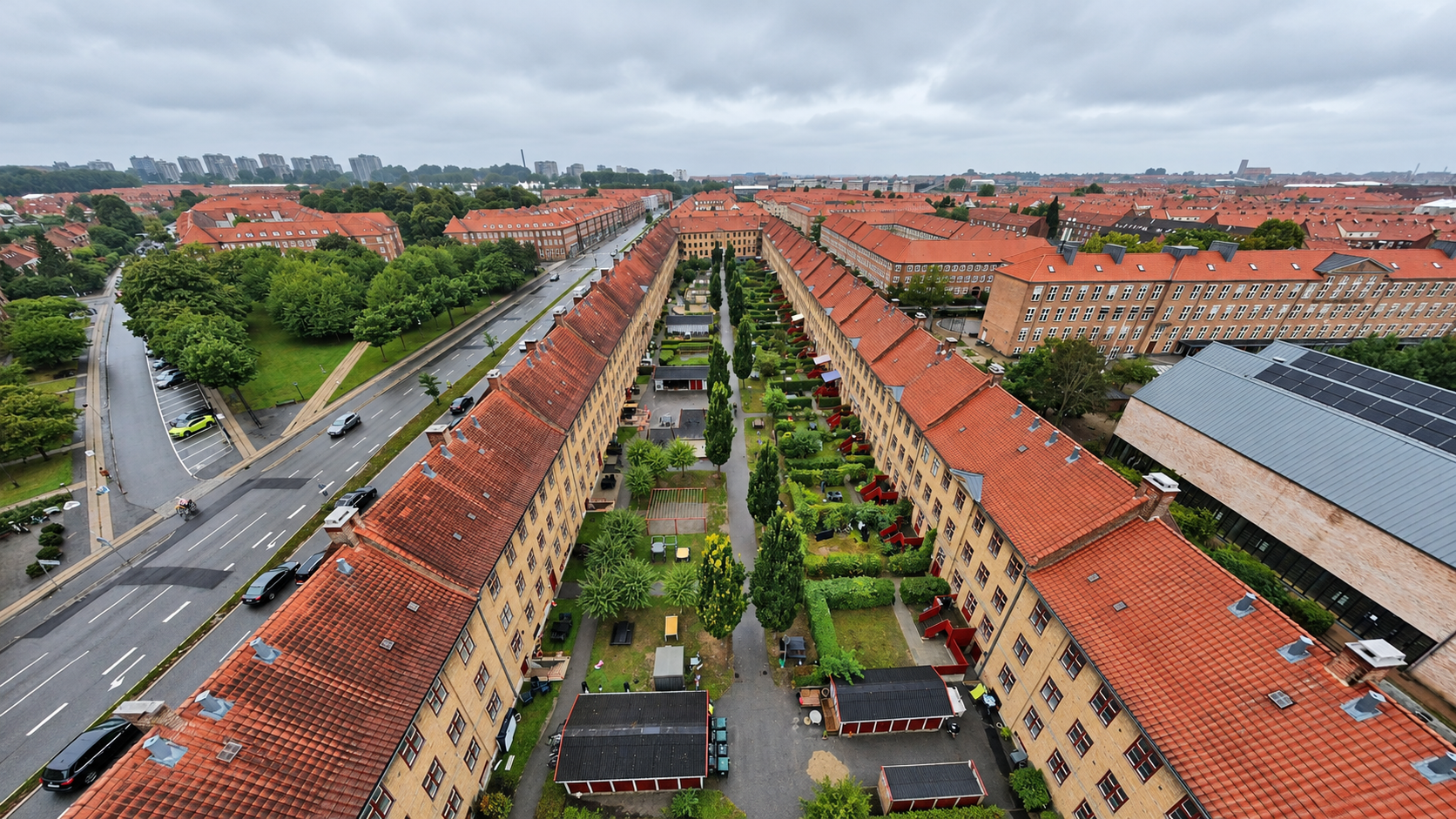 360 graders overblik over Grønnegården