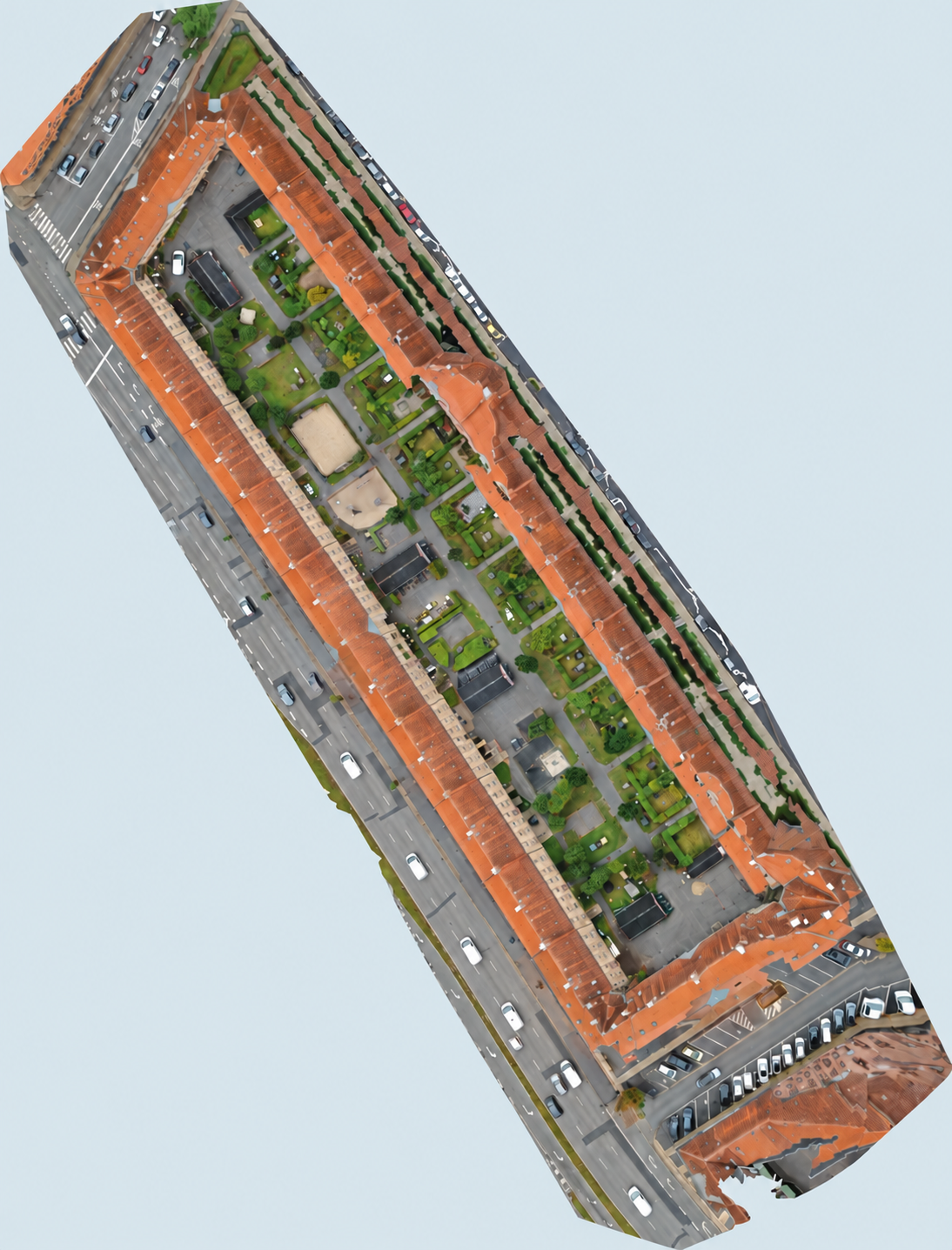 Ortomosaik af KAB Grønnegården